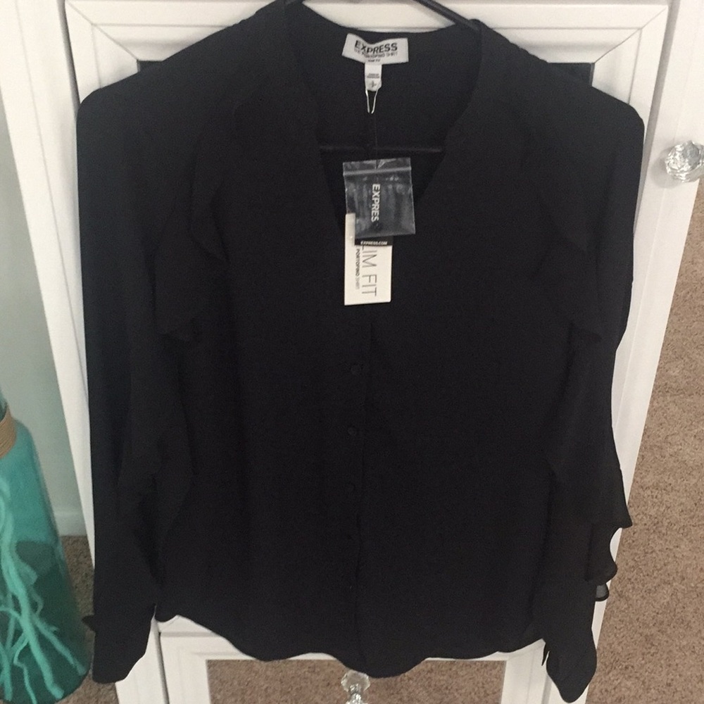 New EXPRESS SLIM FIT BLOUSE